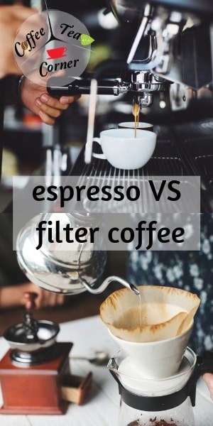 espresso vs filter coffee 