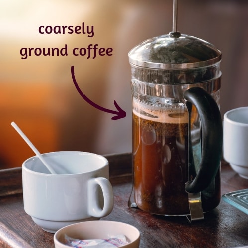 french press coffee