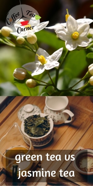 zöld vs jázmin tea