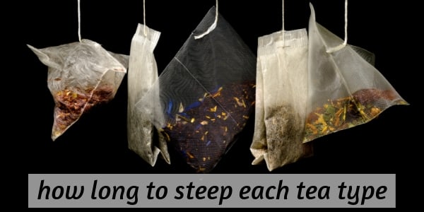 How Long Should Tea Steep Green Black All Tea Types