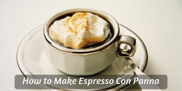 espresso con panna