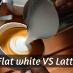 flat white latte