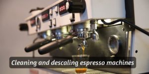 clean espresso machine