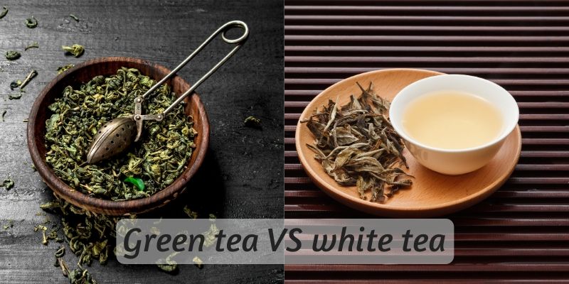 green tea white tea