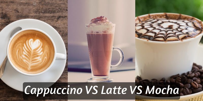 difference between cappuccino and mocha