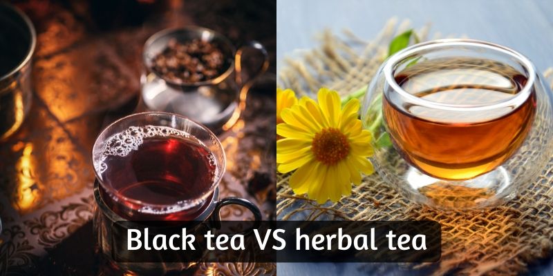 black herbal tea