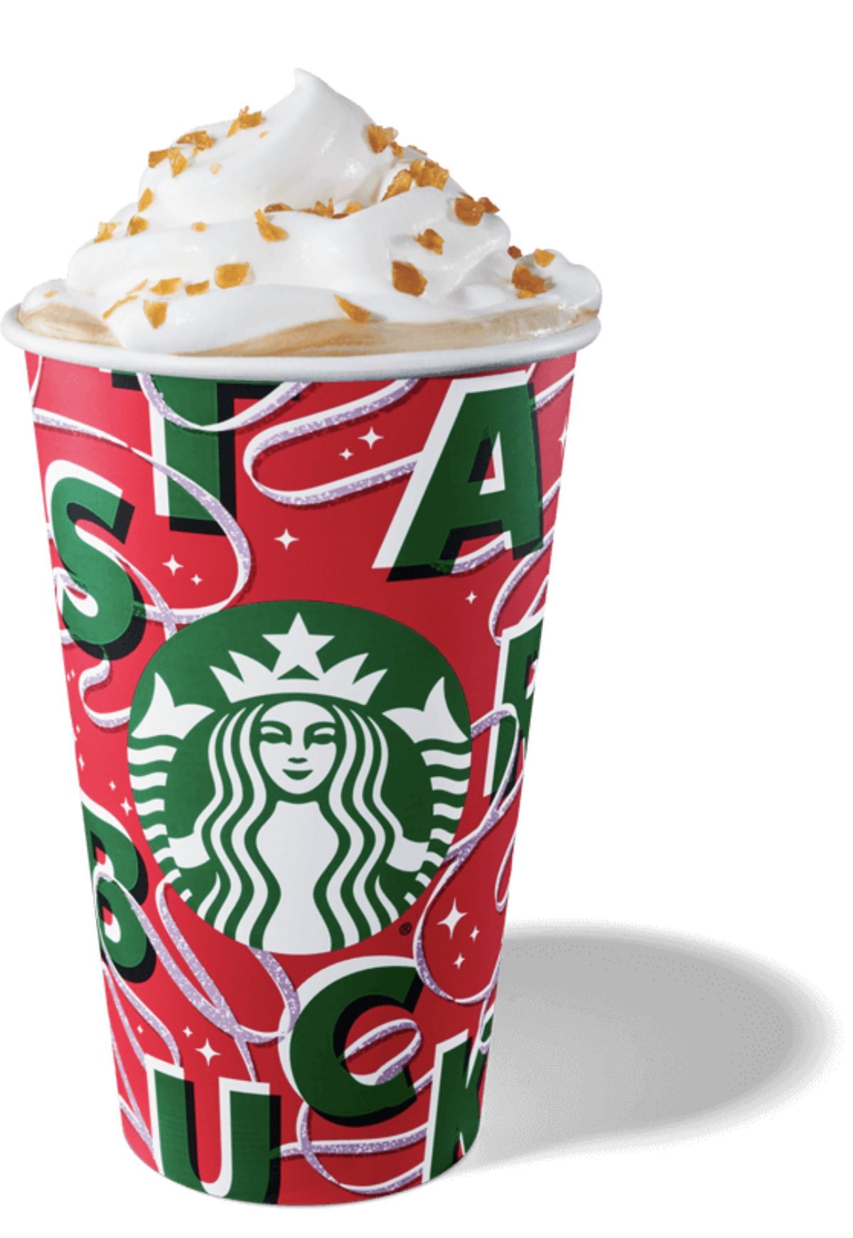 The holiday light starbucks holiday cup 2021